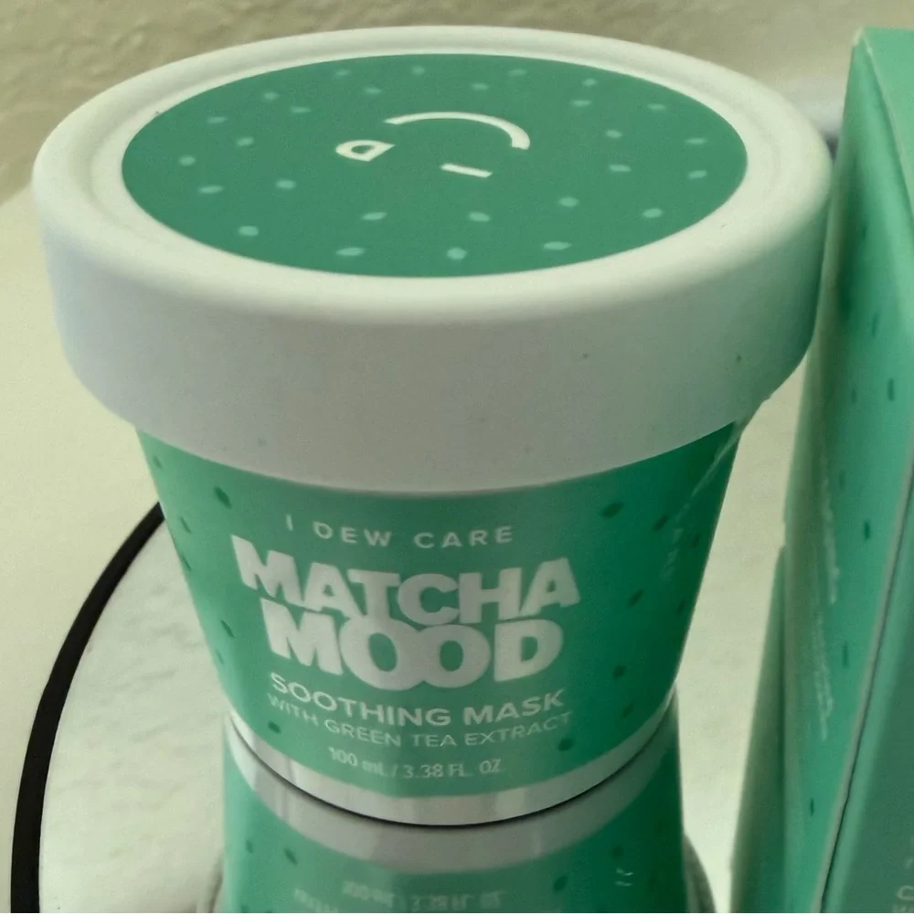 Matcha Mood I Do Care Soothing Green Tea Wash-Off Beauty Mask, 3.52 oz (100 g)